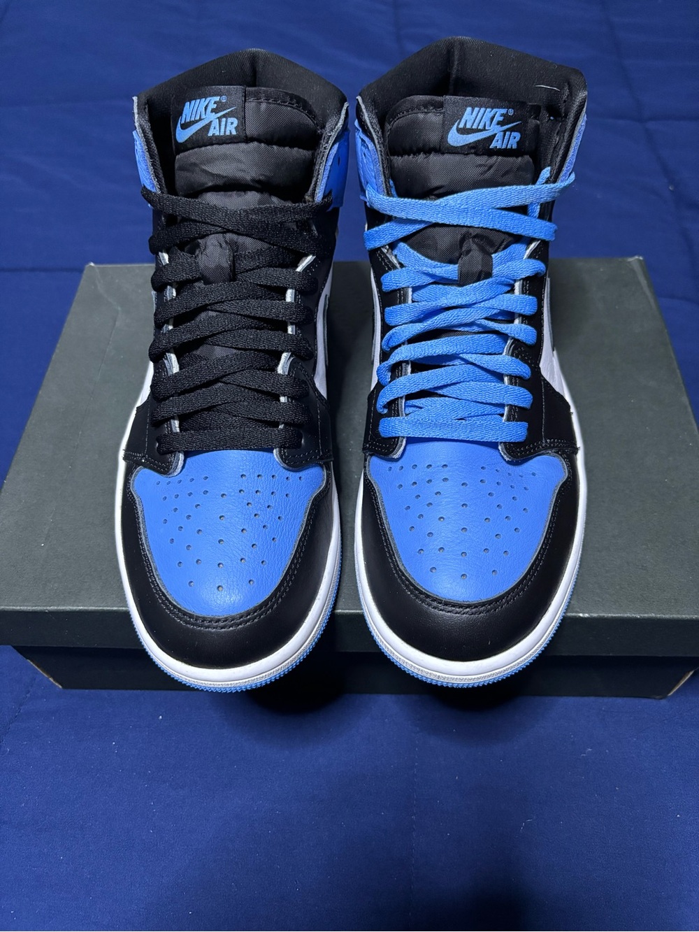Jordan 1 Retro High OG UNC Toe 2023 Size 9
